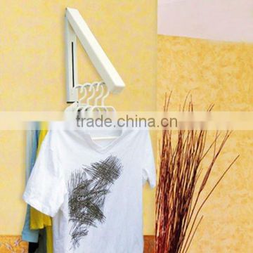 Wall Clothes Hanger with ABS material,can hang 8-10pcs clothes