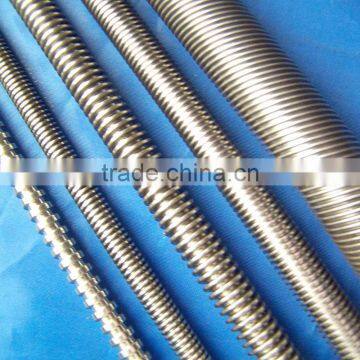 left and right hand galvanized threaded rod