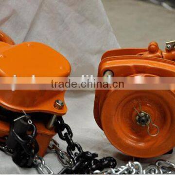 manual lifting tools manual chain hoist with ISO