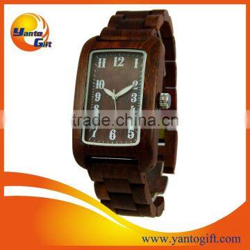 Eco friendly and Top fashion women wooden watch