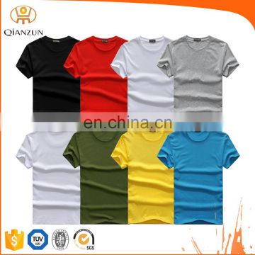 100% cotton plain t shirt/longline t shirt/extended t shirt