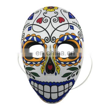 EVA Mask Covered with Fabric with Heart and Flower for Halloween, Carnival and Party