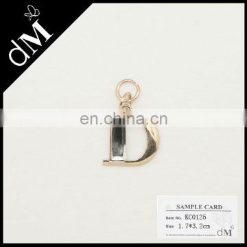 Wholesale D shape key ring/shoe accessory KC0125