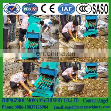 Large capacity automatic deburring chinese chestnut husker machine for sale