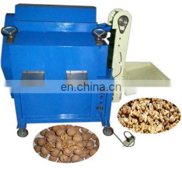high capacity walnut cracker/walnut shell separating machine/walnut cracking machine for sale