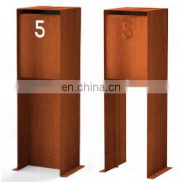 Chinese Free Standing Steel Post Box