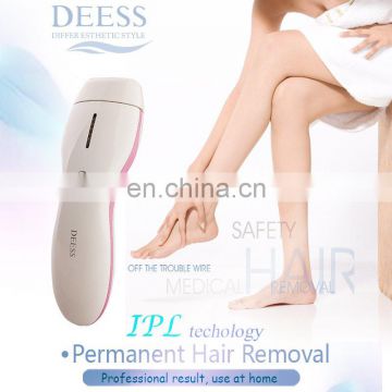 Portable DEESS home use device beauty for women deess ipl hair removal
