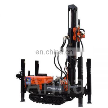 Deep drill rotary well 180m depth water well drilling rig