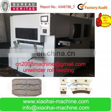 paper cup punching machine with wooden cutting die