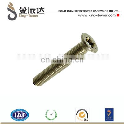 stainless steel countersunk head screws for spy cameras (with ISO and certification)