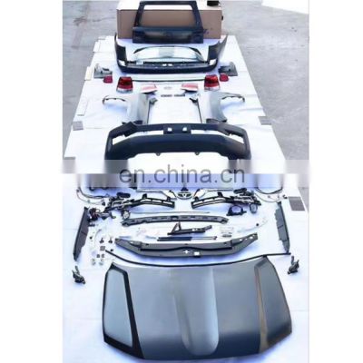 Hot selling auto body kit for Toyota land cruiser LC200 2008-2015 upgrade to 2016-2020 style