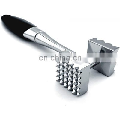 Meat Tenderizer, Dual-Sided Nails Meat Mallet, Meat Hammer Used for Steak, Chicken, Fish