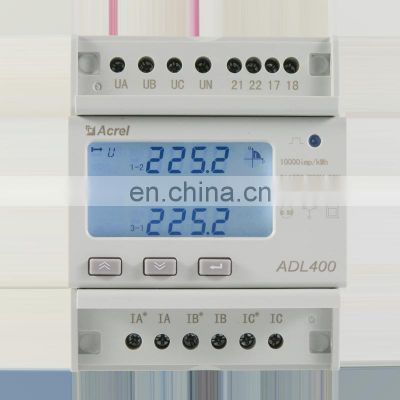 ADL400 ac power energy meter 3 phase to monitor kwh MID certificate with rs485 modbus