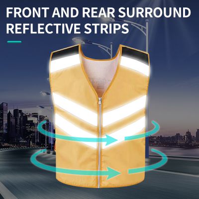 Customized reflective safety suit, architectural vest, high visibility reflective vest, traffic jacket, safety vest