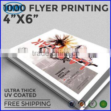 Full Color - 16pt Thick Stock Custom Flyer Printing