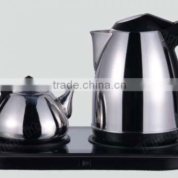 Stainless Steel Electric Kettle Set