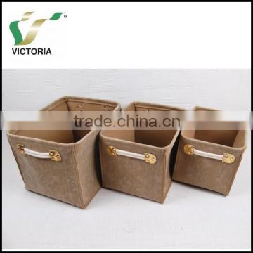 Victoria Cotton Handle High Quality New Fashion Home Storage Box