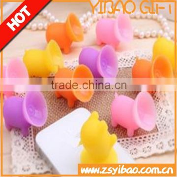 Pig logo of silicone mobile phone holder accessories