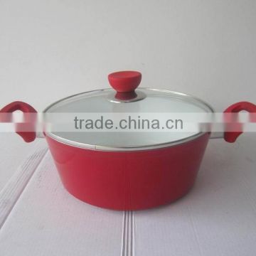 2016 Aluminum Non-stick cookware bakelite stock pot cooking pots casserole