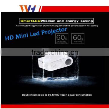 Portable HD 1080P Meeting Advertisement Multimedia Led Video Projector