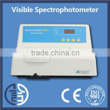 S22PC visible spectrophotometer manufacturers price cheap