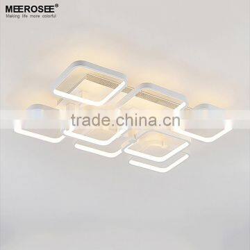 Decorative Modern Rectangle Acrylic LED Suspended Ceiling Lighting MD81928-L8