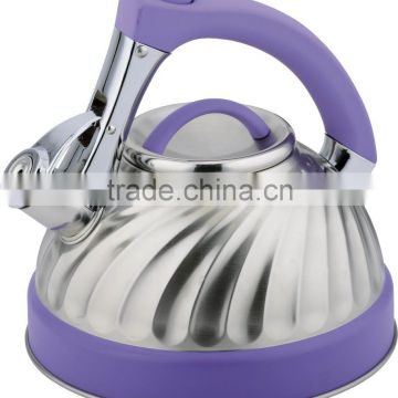 304 stainless steel non electric water cooling palm restaurant tea kettle