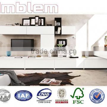 E1 grade environmental lacquer modern TV stand