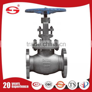 4 inch water a351 cf8m butt weld gate valve of 700mm in the low pressure