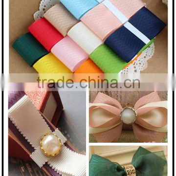 Top-Grade Wholesale Colourful 100% Polyester Rhombus Ribbon