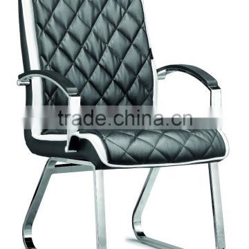 Cheap Foshan office reception chair with metal frame