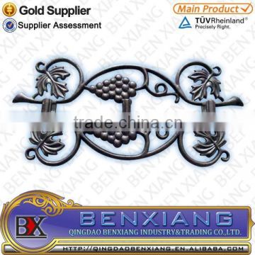Wrought Iron rosette made by Qingdao BX 55.001for fence,gate& stairs