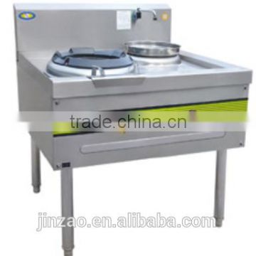 Chinese Work Stove with Single Burner and Steam PotJINZAO C1-2