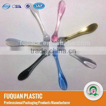 Acrylic different color cosmetic spoons for cosmetics
