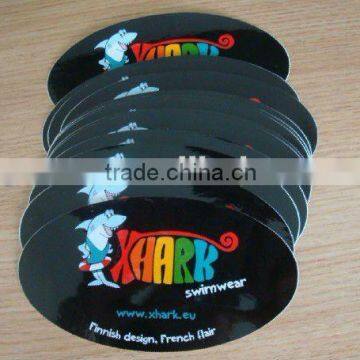 Strong glue vinyl pvc stickers for window promotion