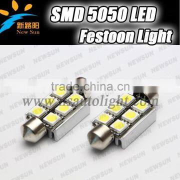 Super bright 39mm led festoob C5W Licence Plate Dome Interior Light Auto Led festoon Lamp Car LED Parking light bulb