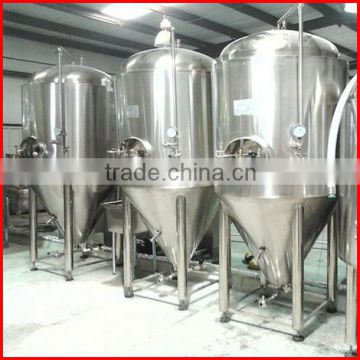 commercial beer brewing equipment stainless conical fermenter 1000l