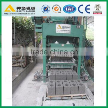 Tanzania QTJ5-20 automatic cement block making machine for sale