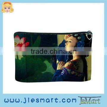 custom cosmetic bag digital printing MOQ free