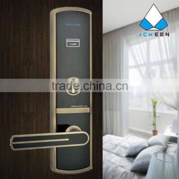 rf card hotel room door lock smart card lock H-719