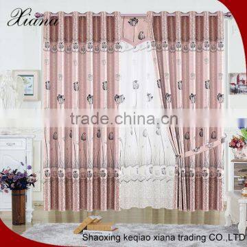 hot design in Iran polyester jacquard curtain fabrics