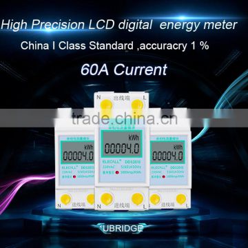 Hot sell electric wireless energy monitor /Rail Energy Meter /Digital Energy Meter