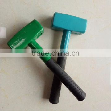 2kg cast iron material mason's hammer with plastic handle