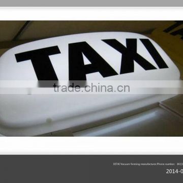 taxi top PMMA advertising light box