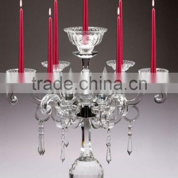The latest luxury wine glass candle holders for wedding