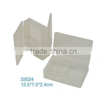 D&D clear plastic box small beading box (33024)