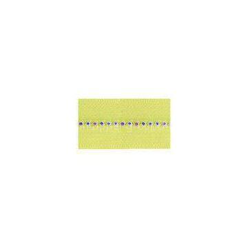 Sparkle Decorative Diamond Zipper With Rhinestone Slider Colorful # 5