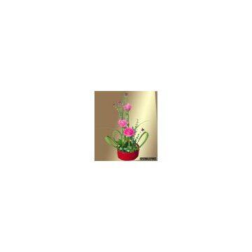 Clay flower, home decoration artificial flower
