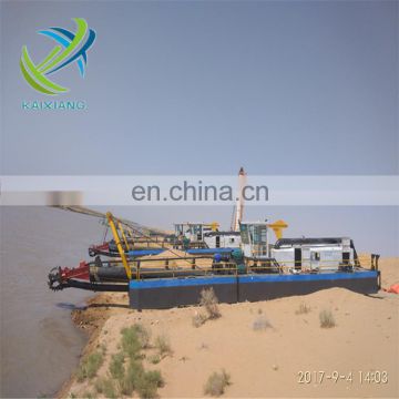 High effciency professional factory supply diesel cutter suction dredger