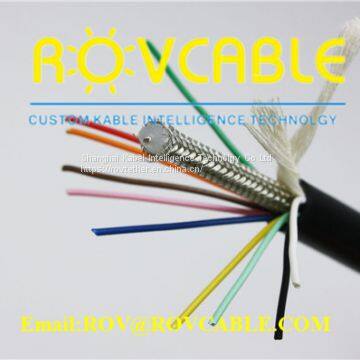 6 pair twisted 12 core robot cable shielded control cable